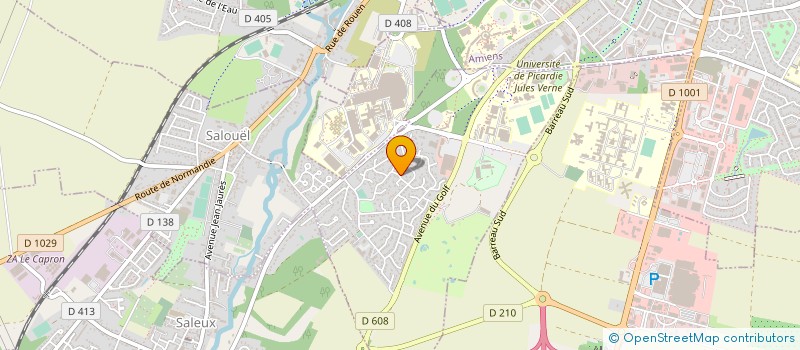 localisation de l'entreprise MONSIEUR ARNAUD CLAISSE à SALOUEL