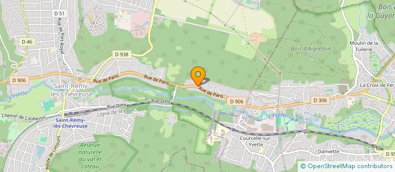 localisation de l'entreprise MONSIEUR ARNAUD CLARET  SAINT-REMY-LES-CHEVREUSE