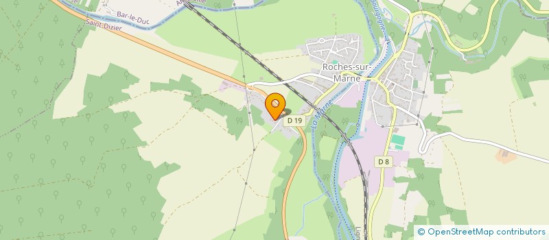 localisation de l'entreprise MONSIEUR ARNAUD CLAUDE à ROCHES-SUR-MARNE