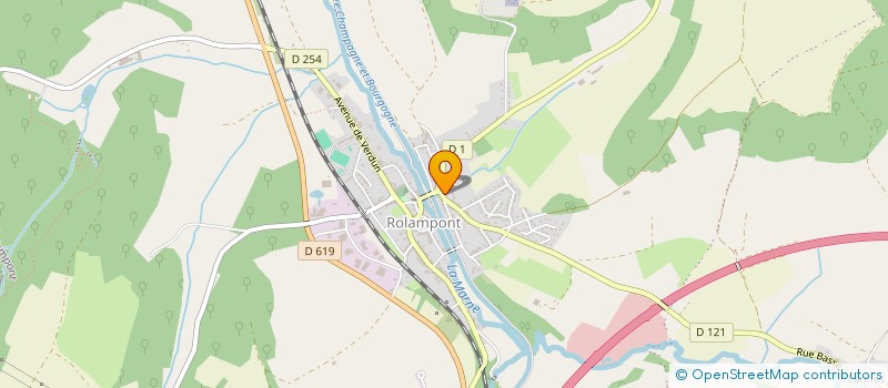 localisation de l'entreprise MONSIEUR ARNAUD CLERC à ROLAMPONT
