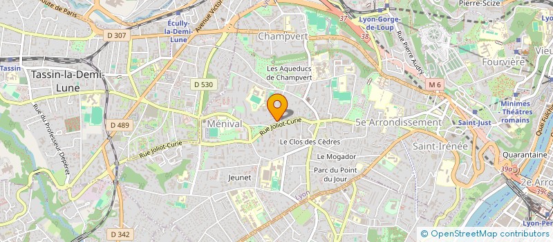 localisation de l'entreprise MONSIEUR ARNAUD CLERMONT à LYON