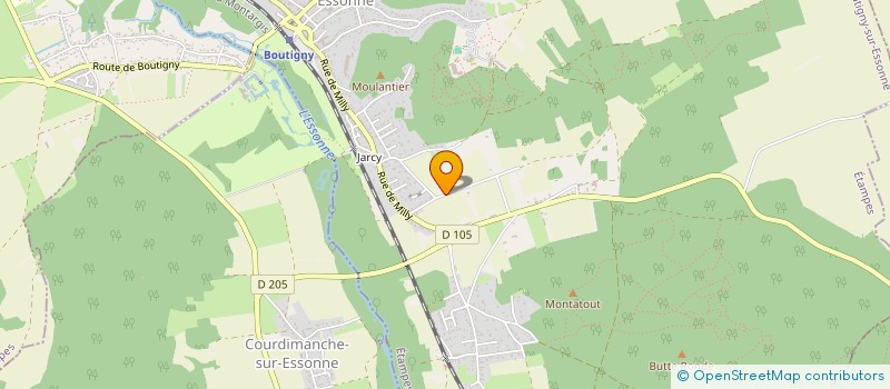 localisation de l'entreprise MONSIEUR ARNAUD COCHELIN  VALLEE-DE-RONSARD