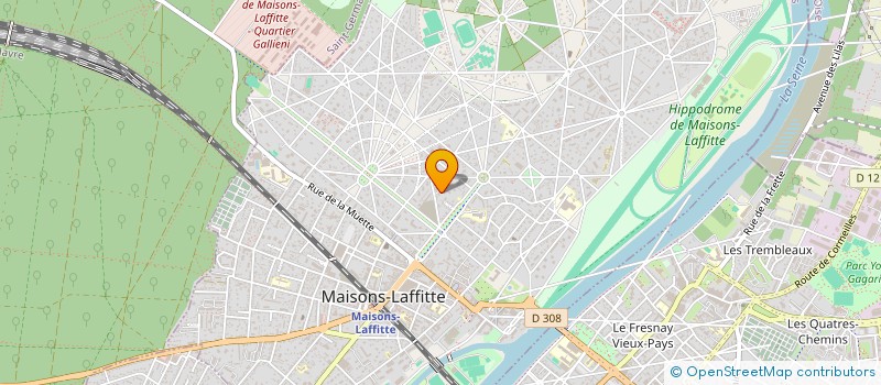 localisation de l'entreprise MONSIEUR ARNAUD COEZ à MAISONS-LAFFITTE