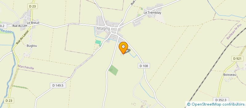 localisation de l'entreprise MONSIEUR ARNAUD COLAS à MAGNY