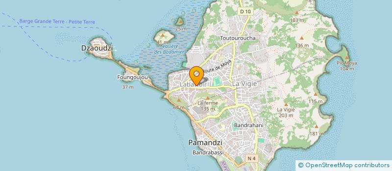 localisation de l'entreprise MONSIEUR ARNAUD COLLET à DZAOUDZI
