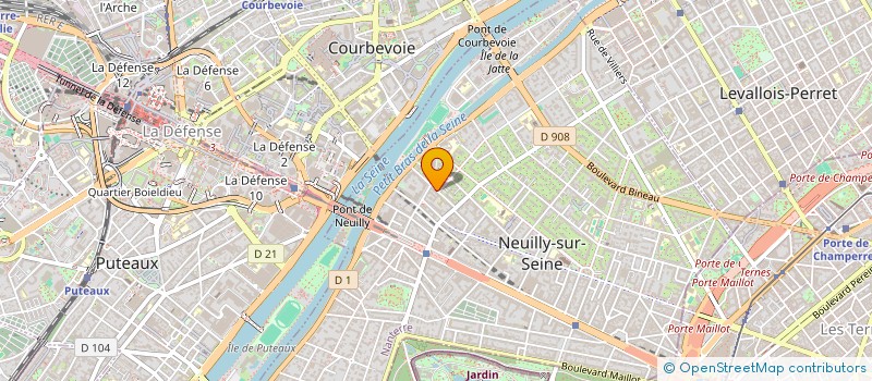 localisation de l'entreprise MONSIEUR ARNAUD COMBES à NEUILLY-SUR-SEINE