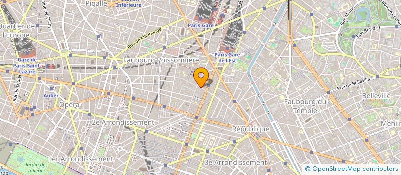 localisation de l'entreprise MONSIEUR ARNAUD COMPAIN  PARIS