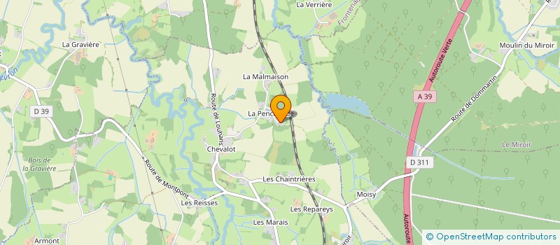 localisation de l'entreprise MONSIEUR ARNAUD COMTET à DOMMARTIN-LES-CUISEAUX
