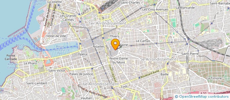 localisation de l'entreprise MONSIEUR ARNAUD CORDIER à MARSEILLE