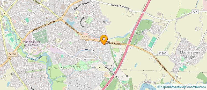 localisation de l'entreprise MONSIEUR ARNAUD CORMERAIS à CHOLET