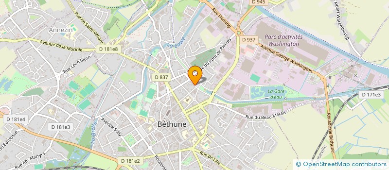 localisation de l'entreprise MONSIEUR ARNAUD COULOMBEL  ANNEZIN