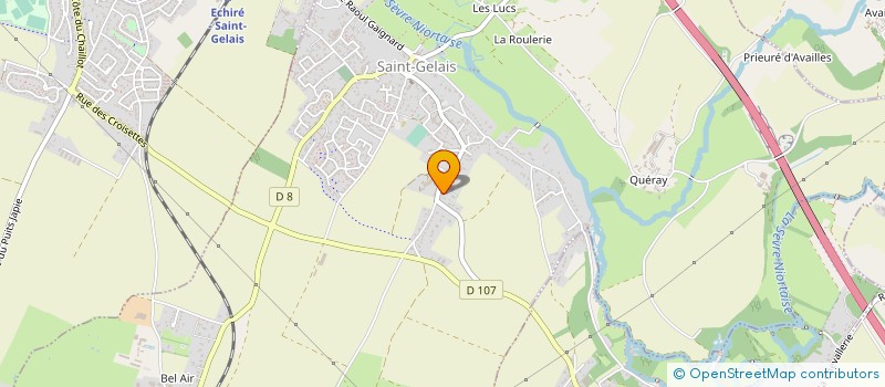 localisation de l'entreprise MONSIEUR ARNAUD COULON  SAINT-GELAIS