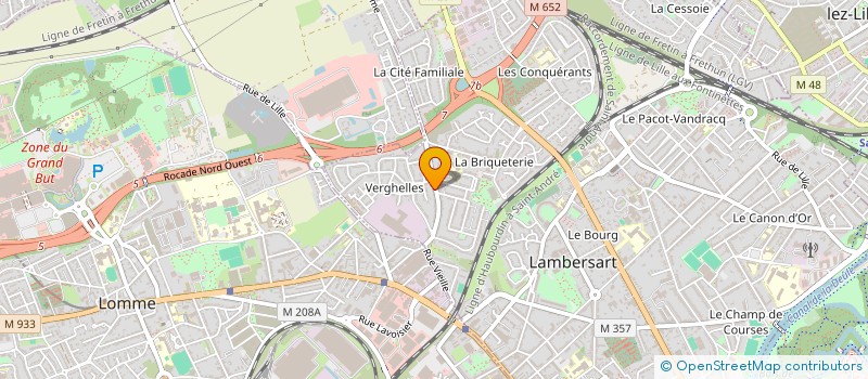 localisation de l'entreprise MONSIEUR ARNAUD COUSSEMENT à LAMBERSART