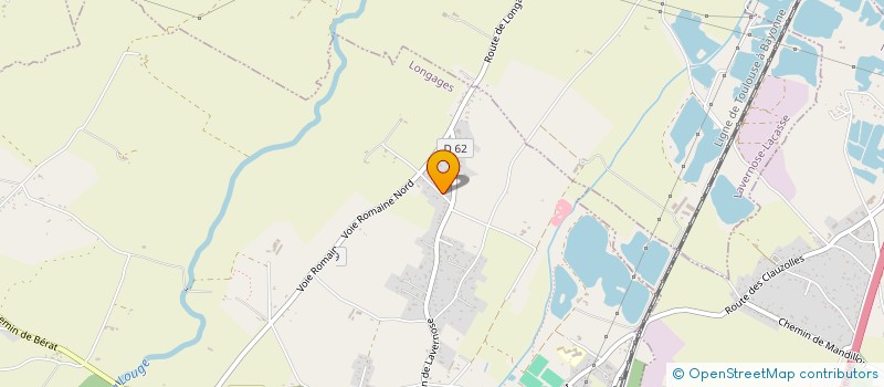 localisation de l'entreprise MONSIEUR ARNAUD COUTINHO DE OLIVEIRA  LONGAGES