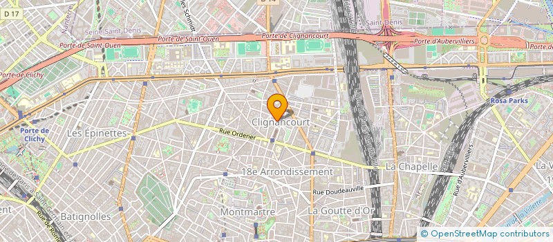 localisation de l'entreprise MONSIEUR ARNAUD CRAMPONT  PARIS