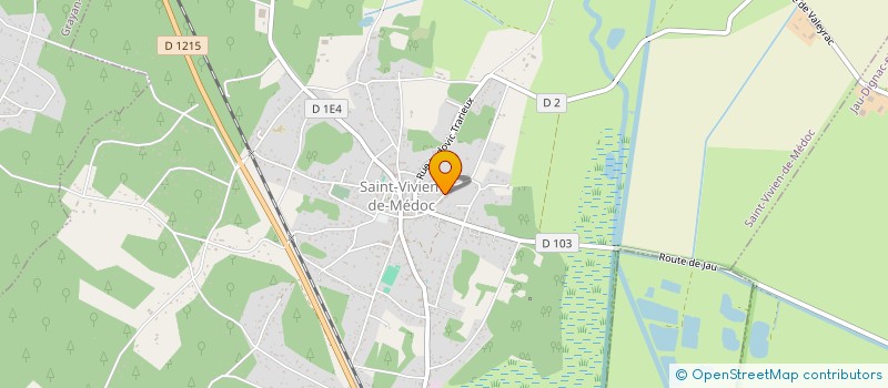 localisation de l'entreprise MONSIEUR ARNAUD CRETE  SAINT-VIVIEN-DE-MEDOC