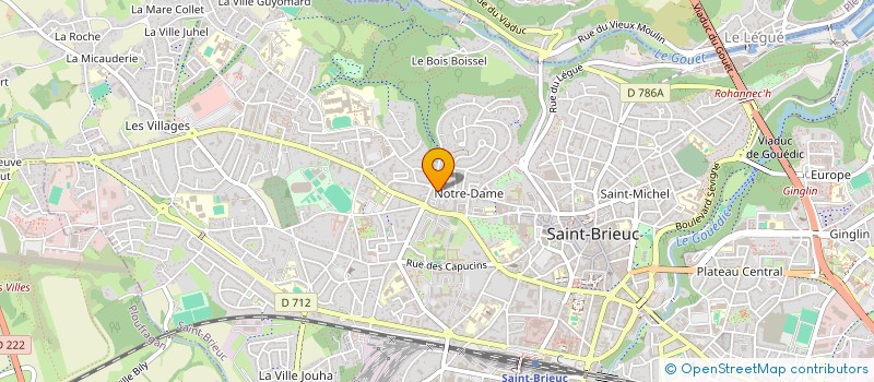 localisation de l'entreprise MONSIEUR ARNAUD CRETON à SAINT-BRIEUC