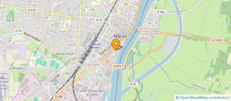 localisation de l'entreprise MONSIEUR ARNAUD CROSES à MACON