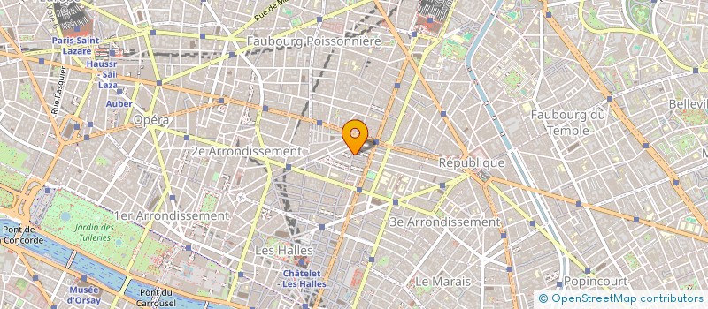 localisation de l'entreprise MONSIEUR ARNAUD CUADROS  PARIS