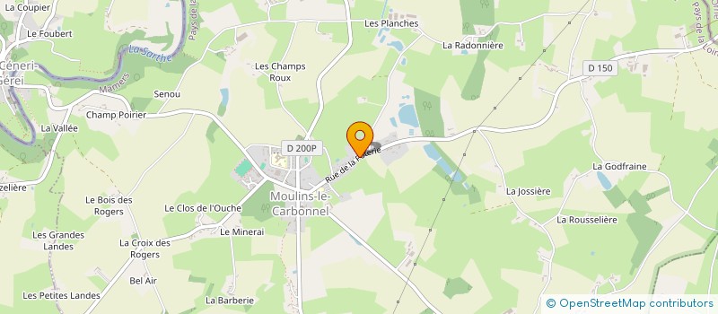 localisation de l'entreprise MONSIEUR ARNAUD CULLATI  MOULINS-LE-CARBONNEL