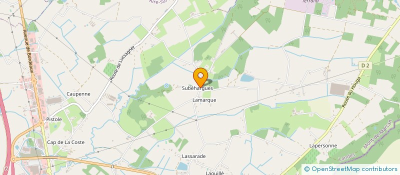 localisation de l'entreprise MONSIEUR ARNAUD D AON à AIRE-SUR-L'ADOUR