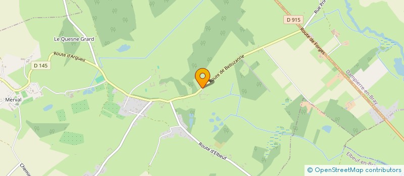 localisation de l'entreprise MONSIEUR ARNAUD D AVOUT D AUERSTAEDT  BREMONTIER-MERVAL