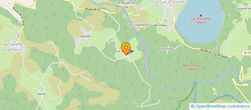 localisation de l'entreprise MONSIEUR ARNAUD D OUTRELIGNE  LACHAPELLE-GRAILLOUSE