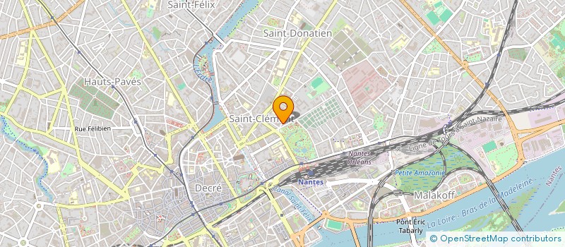 localisation de l'entreprise MONSIEUR ARNAUD DABARD à NANTES