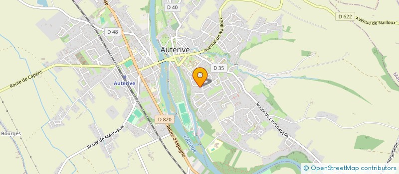 localisation de l'entreprise MONSIEUR ARNAUD DALLIER  AUTERIVE