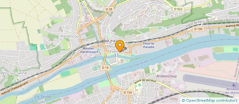 localisation de l'entreprise MONSIEUR ARNAUD DAMBOURNET  MEULAN-EN-YVELINES