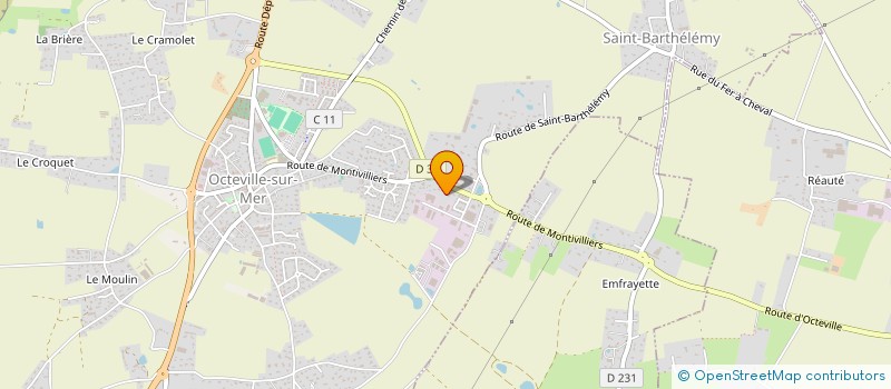 localisation de l'entreprise MONSIEUR ARNAUD DAMBRY à OCTEVILLE-SUR-MER