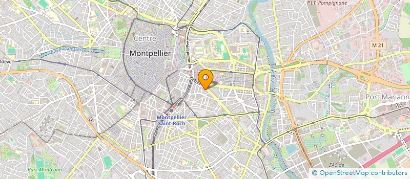 localisation de l'entreprise MONSIEUR ARNAUD DAMECOURT à MONTPELLIER