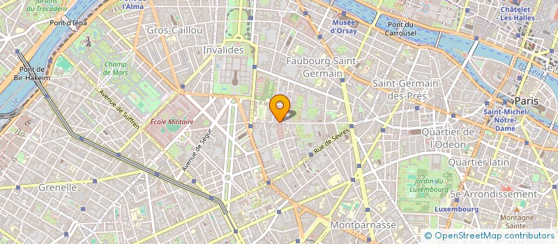 localisation de l'entreprise MONSIEUR ARNAUD DANTIN  PARIS