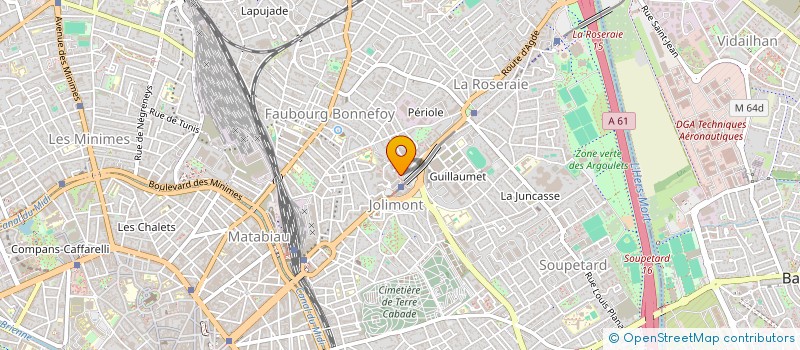 localisation de l'entreprise MONSIEUR ARNAUD DARMAYAN à TOULOUSE