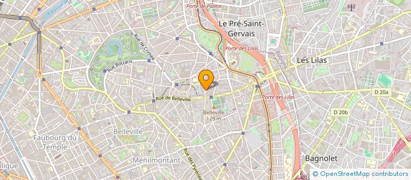 localisation de l'entreprise MONSIEUR ARNAUD DARS  PARIS