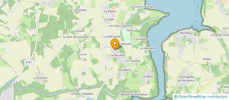 localisation de l'entreprise MONSIEUR ARNAUD DAULY  PLOUER-SUR-RANCE