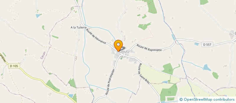 localisation de l'entreprise MONSIEUR ARNAUD DAVASSE  GOUTZ