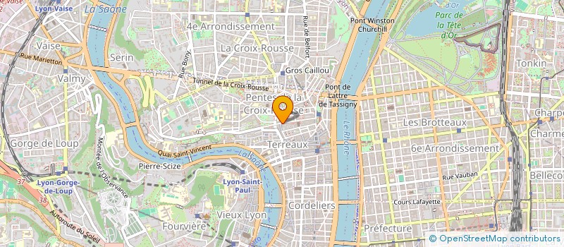 localisation de l'entreprise MONSIEUR ARNAUD DAVIER à LYON