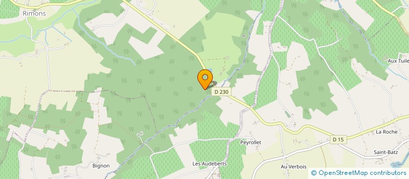 localisation de l'entreprise MONSIEUR ARNAUD DE BAZIN DE BEZONS  SAUVETERRE-DE-GUYENNE