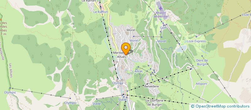 localisation de l'entreprise MONSIEUR ARNAUD DE BELLEFROID D OUDOUMONT  LES ALLUES