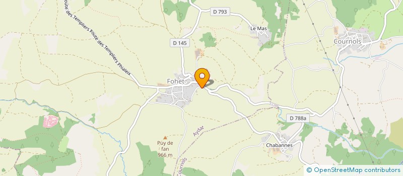 localisation de l'entreprise MONSIEUR ARNAUD DE BELS  AYDAT