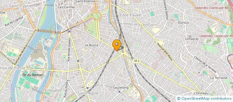 localisation de l'entreprise MONSIEUR ARNAUD DE BISSY à TOULOUSE