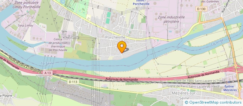 localisation de l'entreprise MONSIEUR ARNAUD DE BORTOLI  PORCHEVILLE