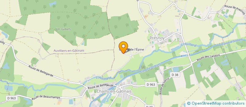 localisation de l'entreprise MONSIEUR ARNAUD DE COSTECAUDE SAINT VICTOR à PRESNOY