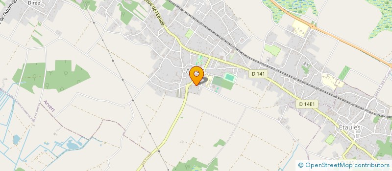 localisation de l'entreprise MONSIEUR ARNAUD DE FERAUDY  ARVERT