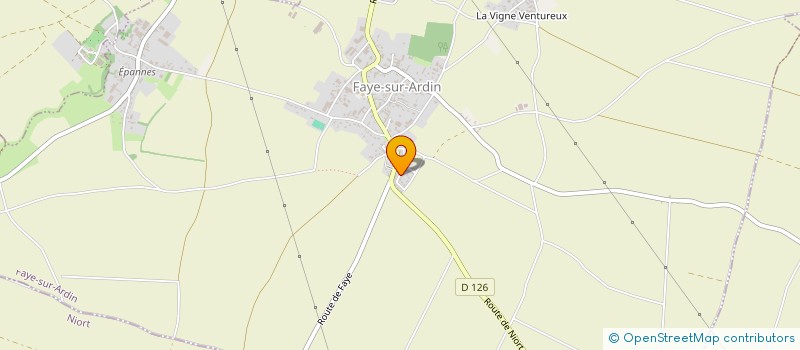 localisation de l'entreprise MONSIEUR ARNAUD DE GRASSE DES PRINCES D ANTIBES  FAYE-SUR-ARDIN