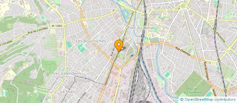 localisation de l'entreprise MONSIEUR ARNAUD DE GUGLIELMO à DIJON