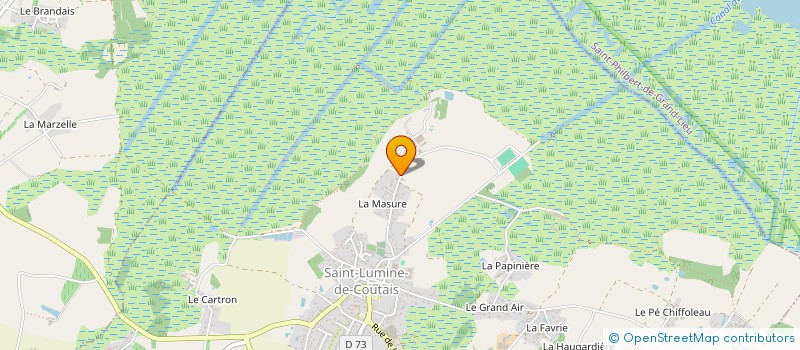 localisation de l'entreprise MONSIEUR ARNAUD DE LA COTTE à SAINT-LUMINE-DE-COUTAIS