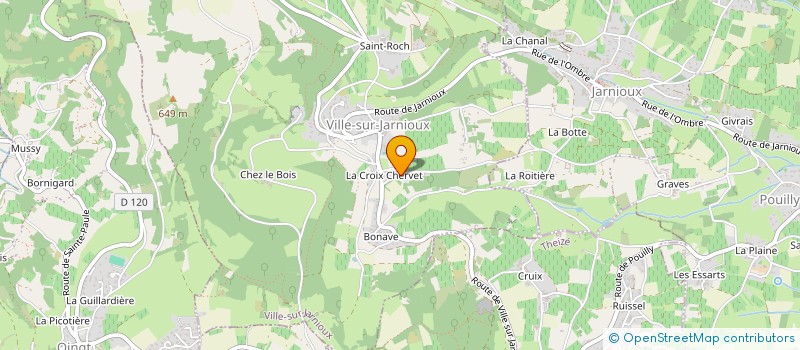 localisation de l'entreprise MONSIEUR ARNAUD DE LAMBERT à PORTE-DES-PIERRES-DOREES