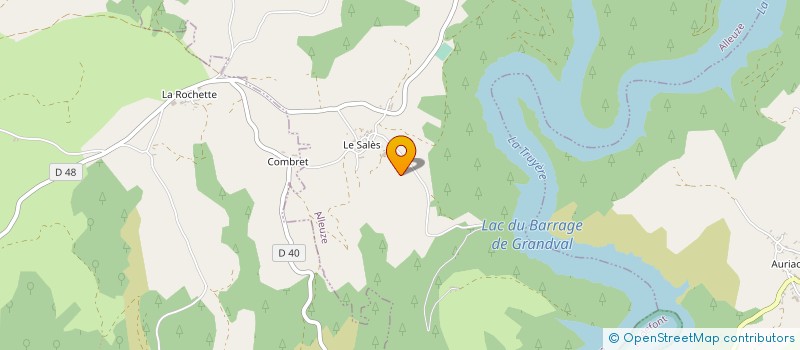 localisation de l'entreprise MONSIEUR ARNAUD DE MALZAC DE SENGLA à ALLEUZE